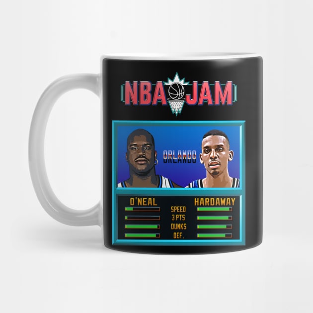 NBA JAM - CLASSIC - THE BEST DUO's EDITION_SHAQ&Penny by Buff Geeks Art